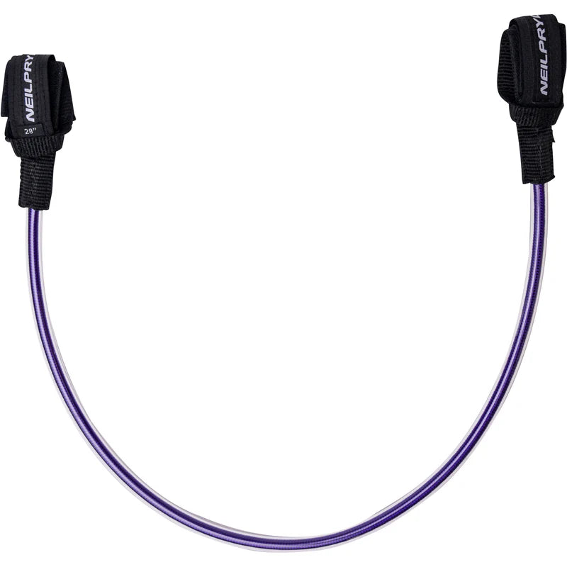 Neilpryde Fixed Harness Line Travel Stiff | Quick-Fit Trapesliner (Transparent Purple)