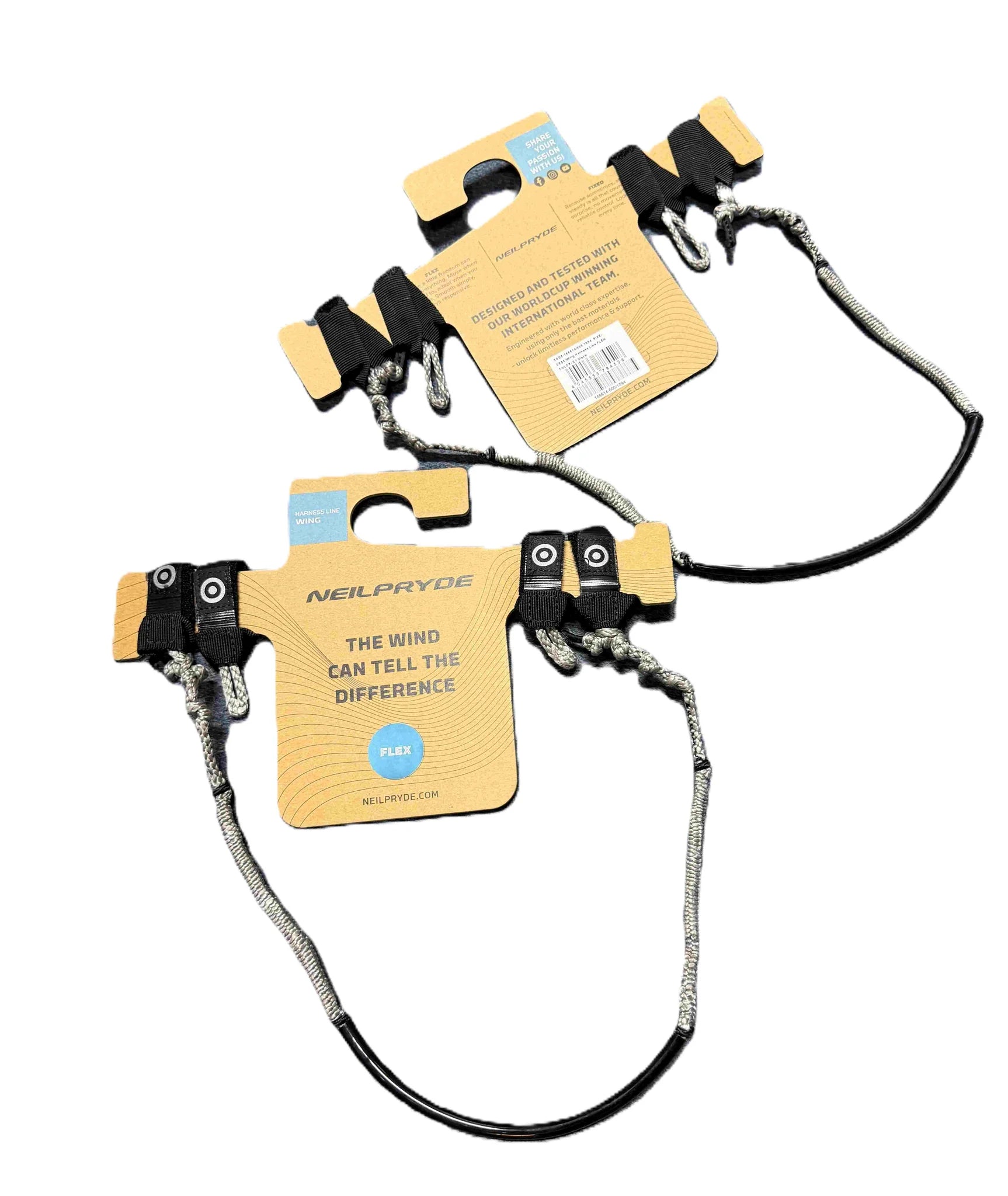 NeilPryde Wing Harness Lines Flex — Myke trapeseliner for wing foiling