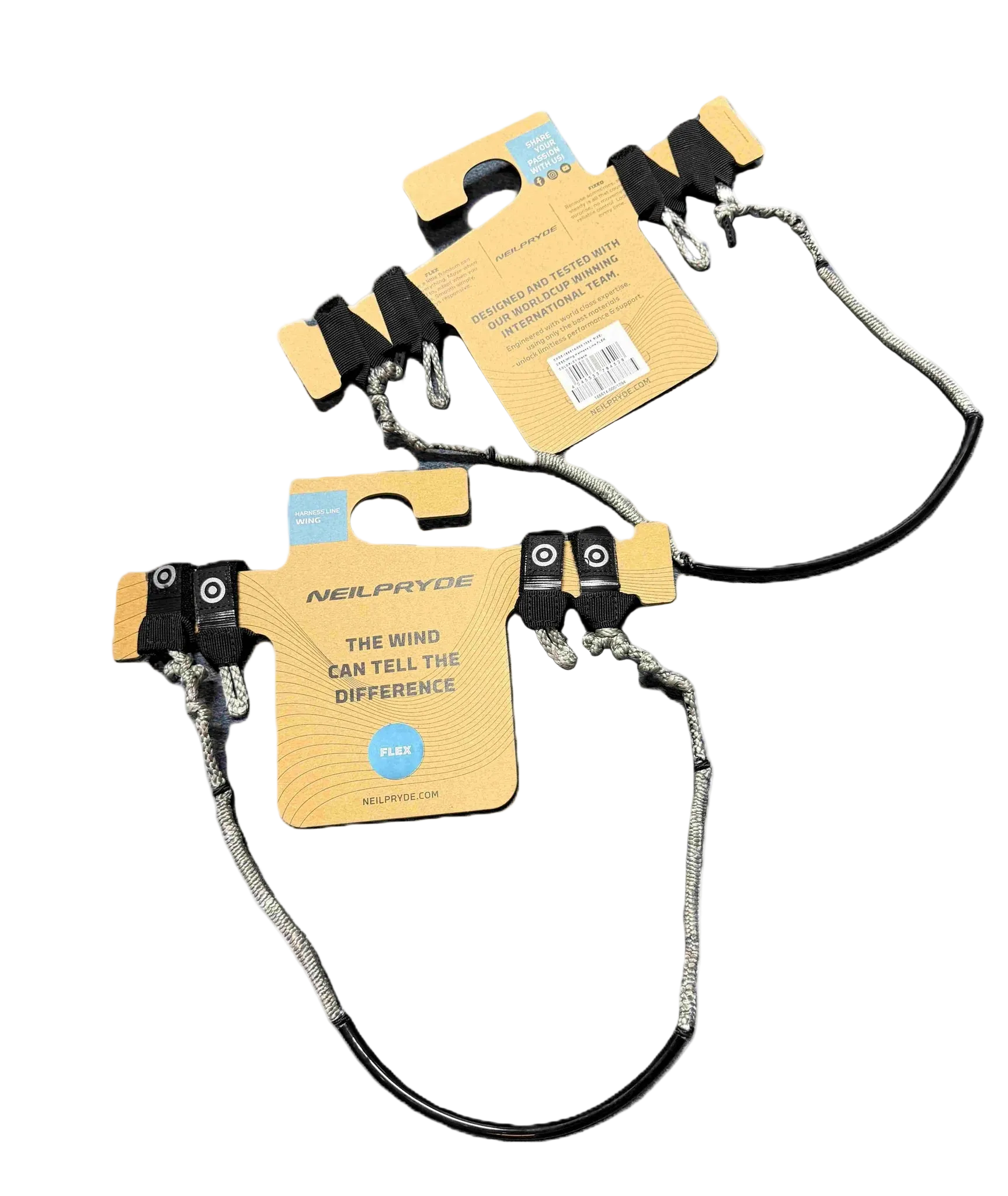 NeilPryde Wing Harness Lines Flex — Myke trapeseliner for wing foiling