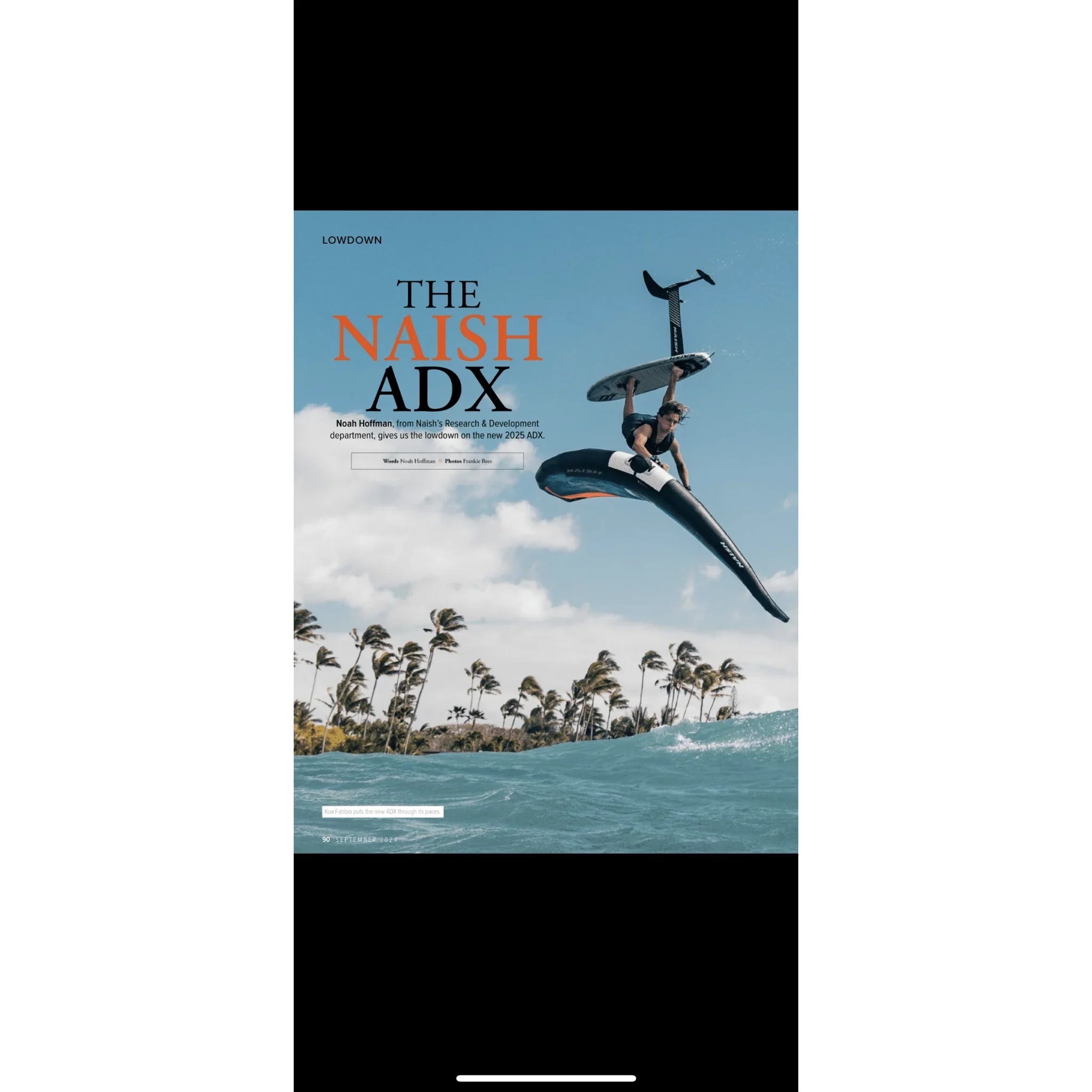 NAISH Wing - surfer ADX 2025 - Surf1